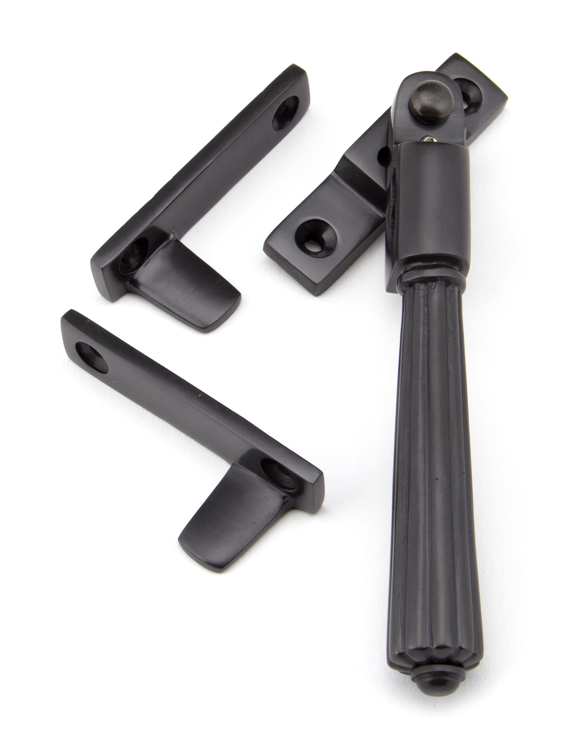 Aged Bronze Night-Vent Locking Hinton Fastener