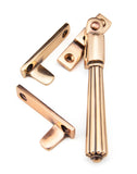 Polished Bronze Night-Vent Locking Hinton Fastener