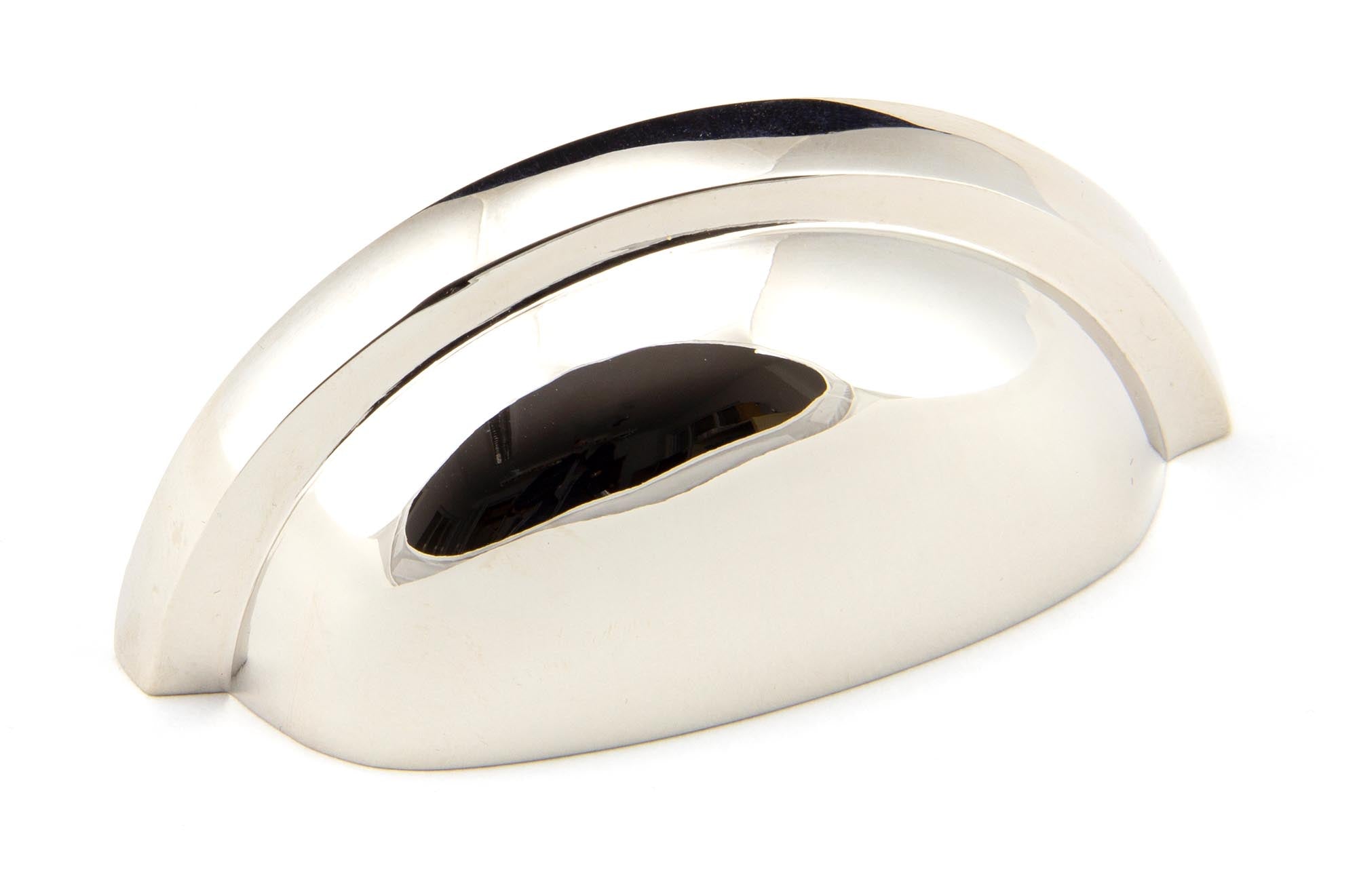 Polished Nickel Regency Concealed Drawer Pull
