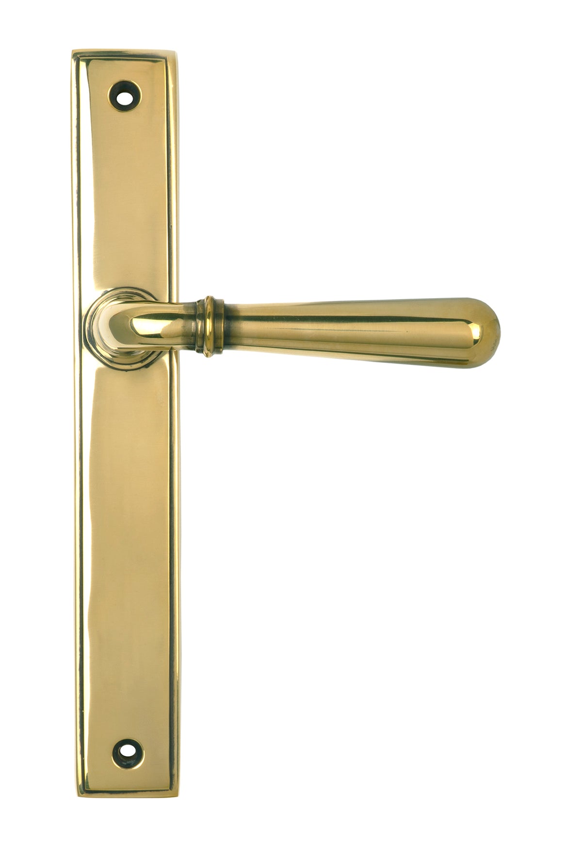 Aged Brass Newbury Slimline Lever Latch Set