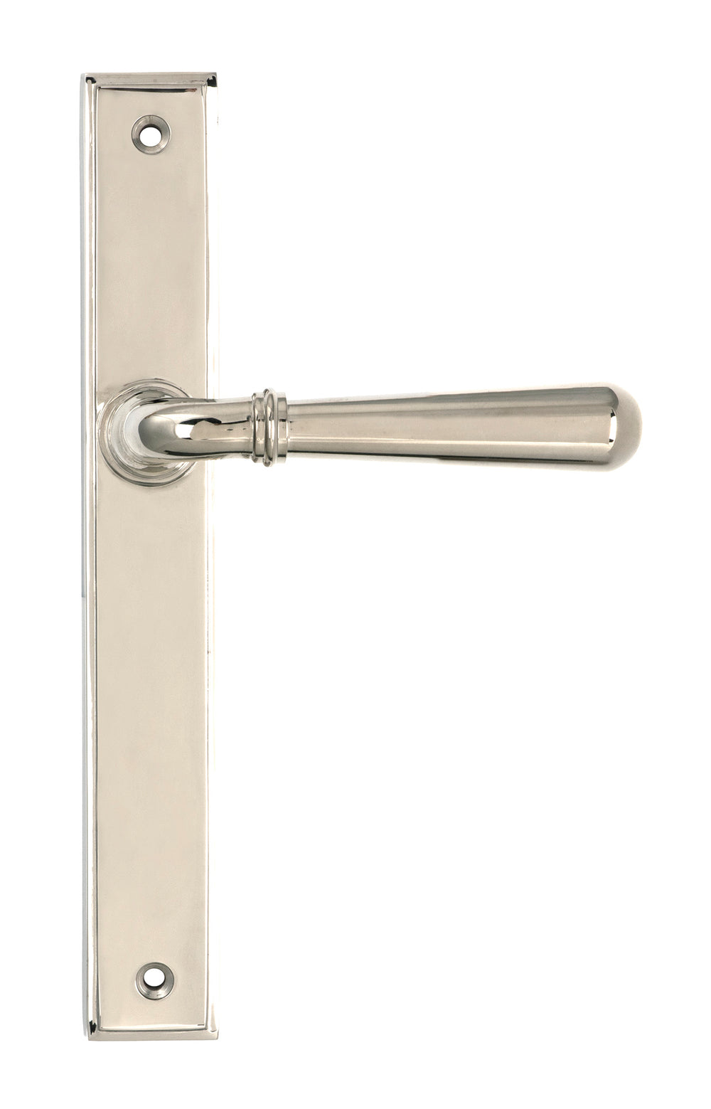 Polished Nickel Newbury Slimline Lever Latch Set