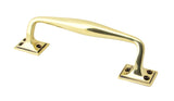 Aged Brass 230mm Art Deco Pull Handle