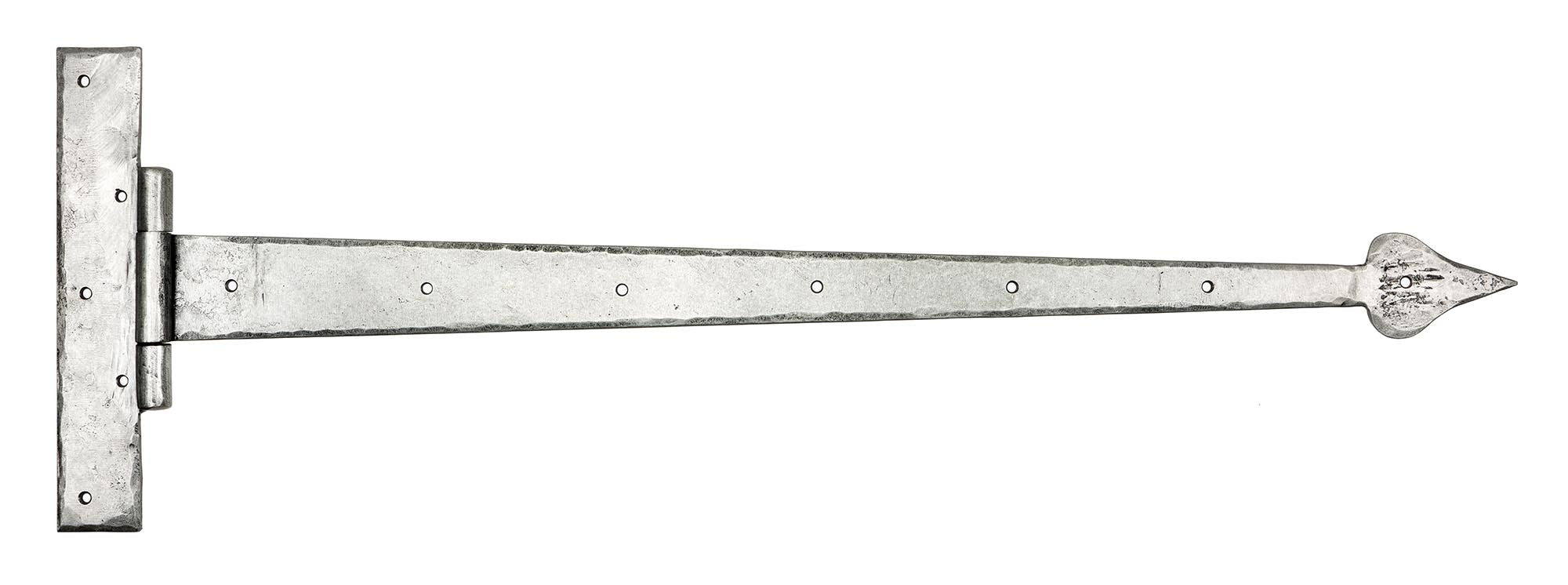 Pewter 36" Barn Door T Hinge (pair)