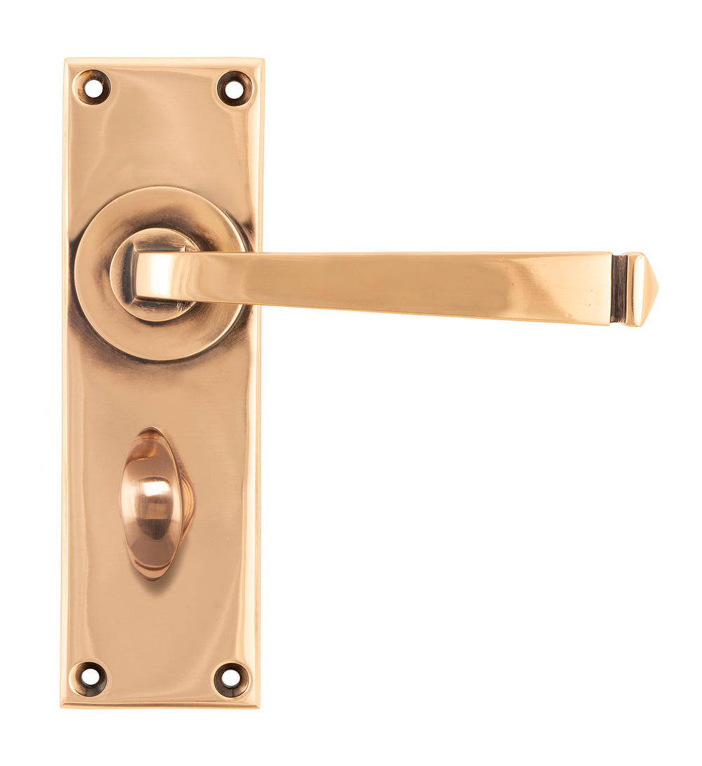 Polished Bronze Avon Lever Bathroom Set