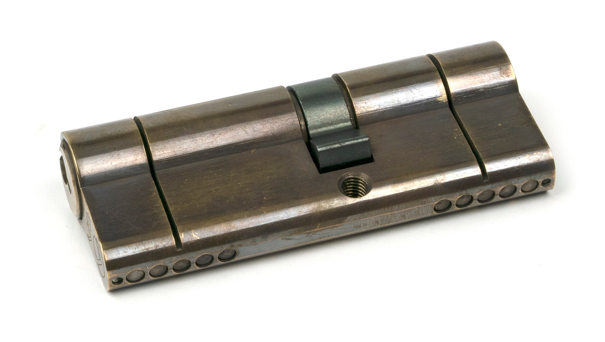 Aged Brass 35/45 5pin Euro Cylinder