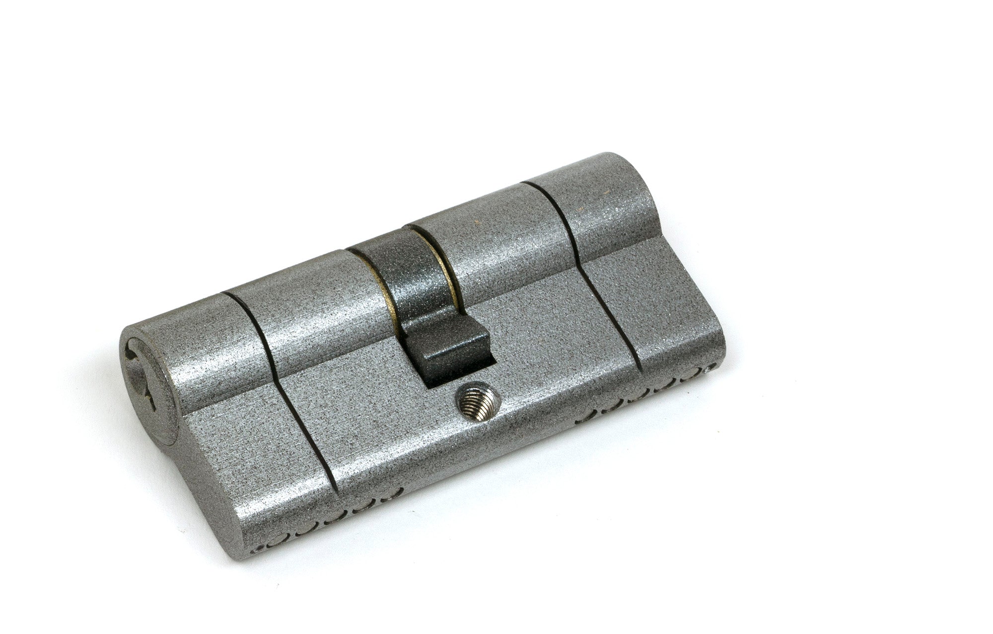 Pewter 35/35 5pin Euro Cylinder KA