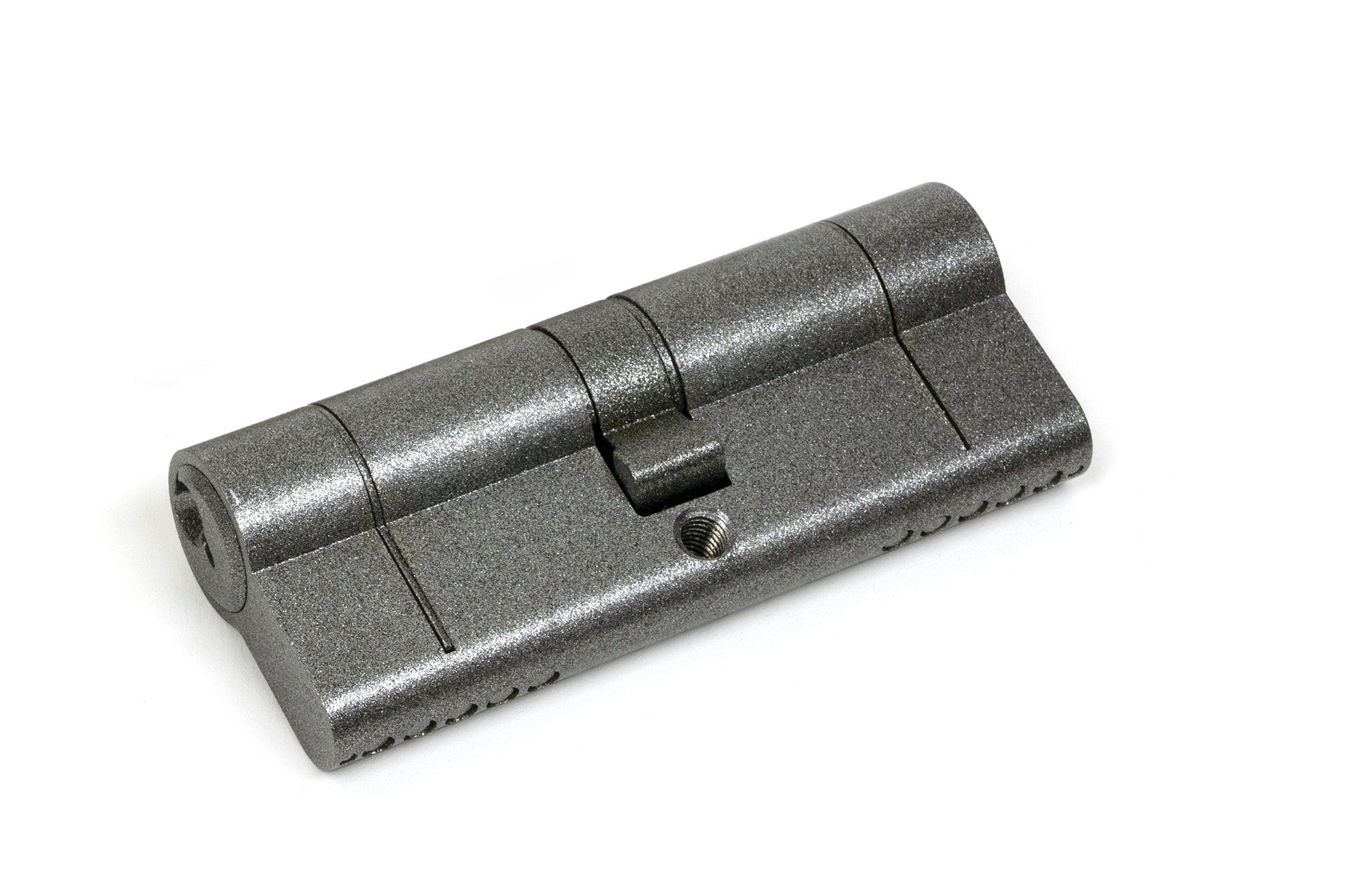 Pewter 40/40 5pin Euro Cylinder KA