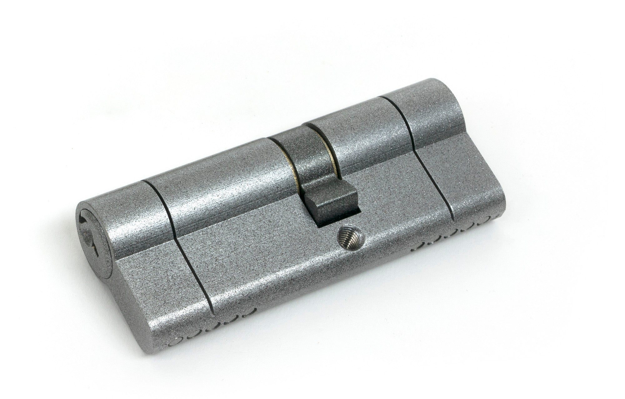 Pewter 35/45 5pin Euro Cylinder KA