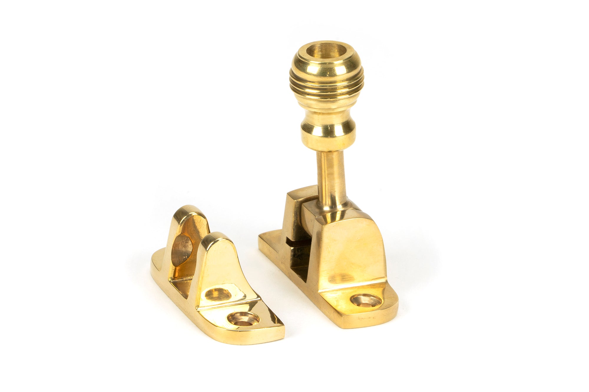Polished Brass Prestbury Brighton Fastener (Radiused)