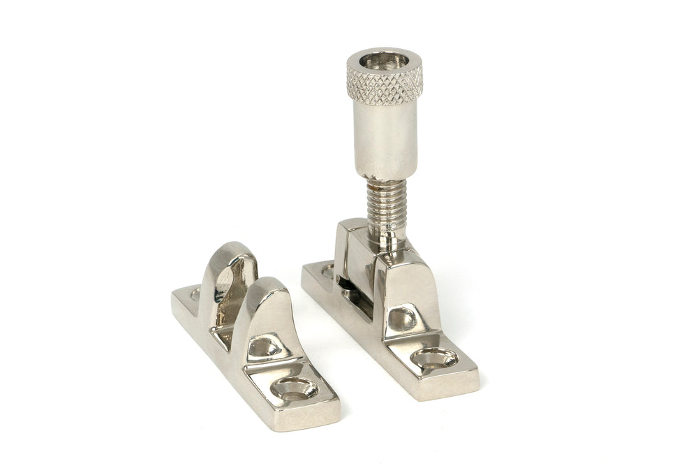 Polished Nickel Brompton Brighton Fastener - Narrow (Square)
