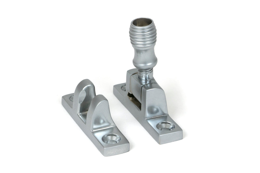 Satin Chrome Beehive Brighton Fastener - Narrow (Square)