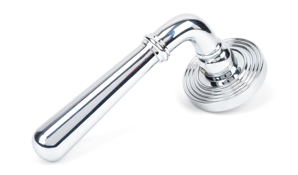 Polished Chrome Newbury Lever on Rose Set (Beehive)