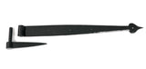 Black 24" Band & Spike Hinge (Pair)