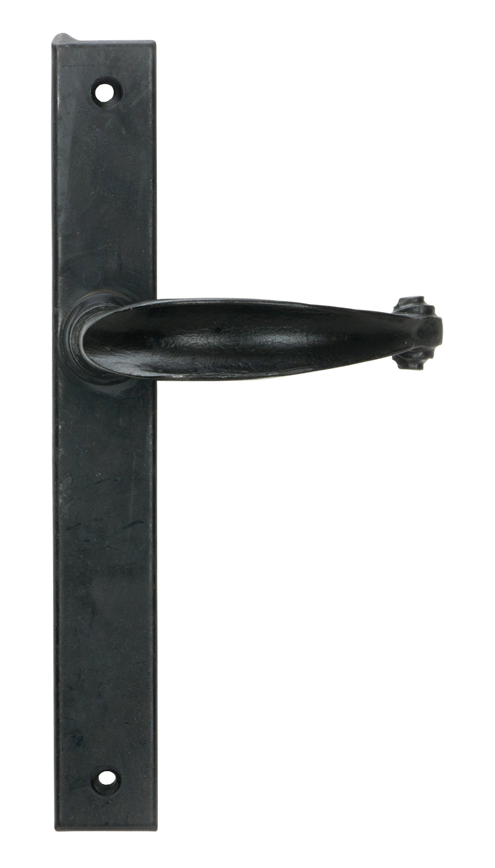 External Beeswax Cottage Slimline Lever Espag. Latch Set