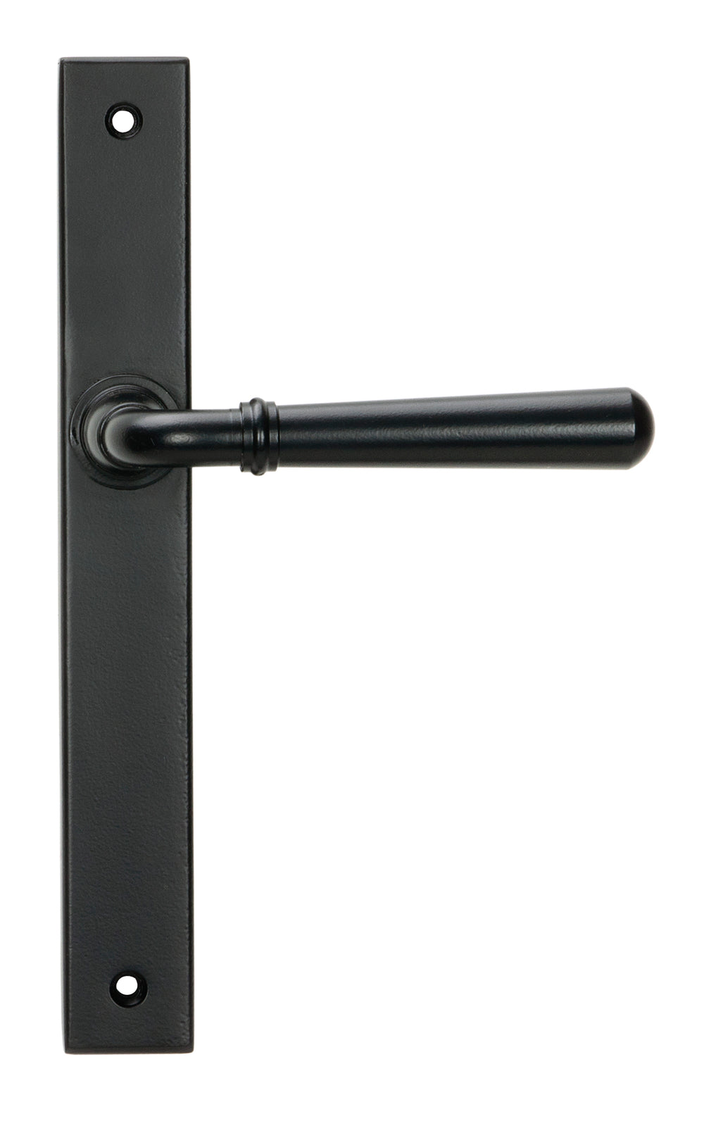 Matt Black Newbury Slimline Lever Espag. Latch Set