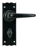 Black Oak Lever Bathroom Set