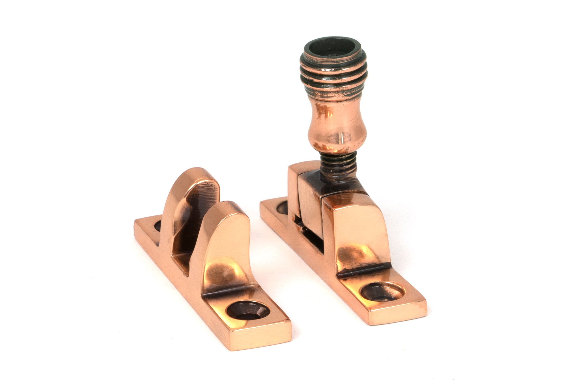 Polished Bronze Prestbury Brighton Fastener - Narrow (Square)