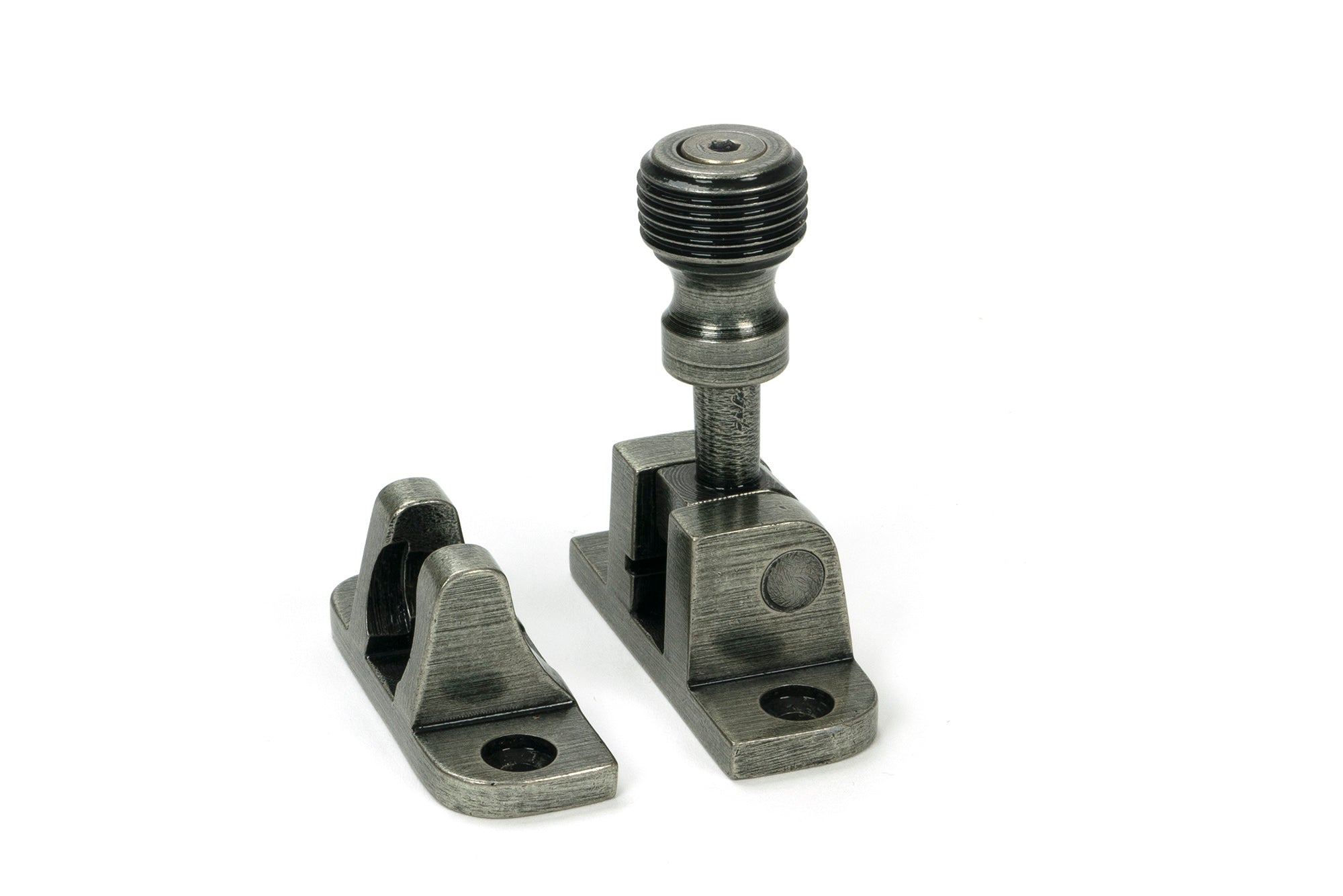 Pewter Beehive Brighton Fastener (Radiused)