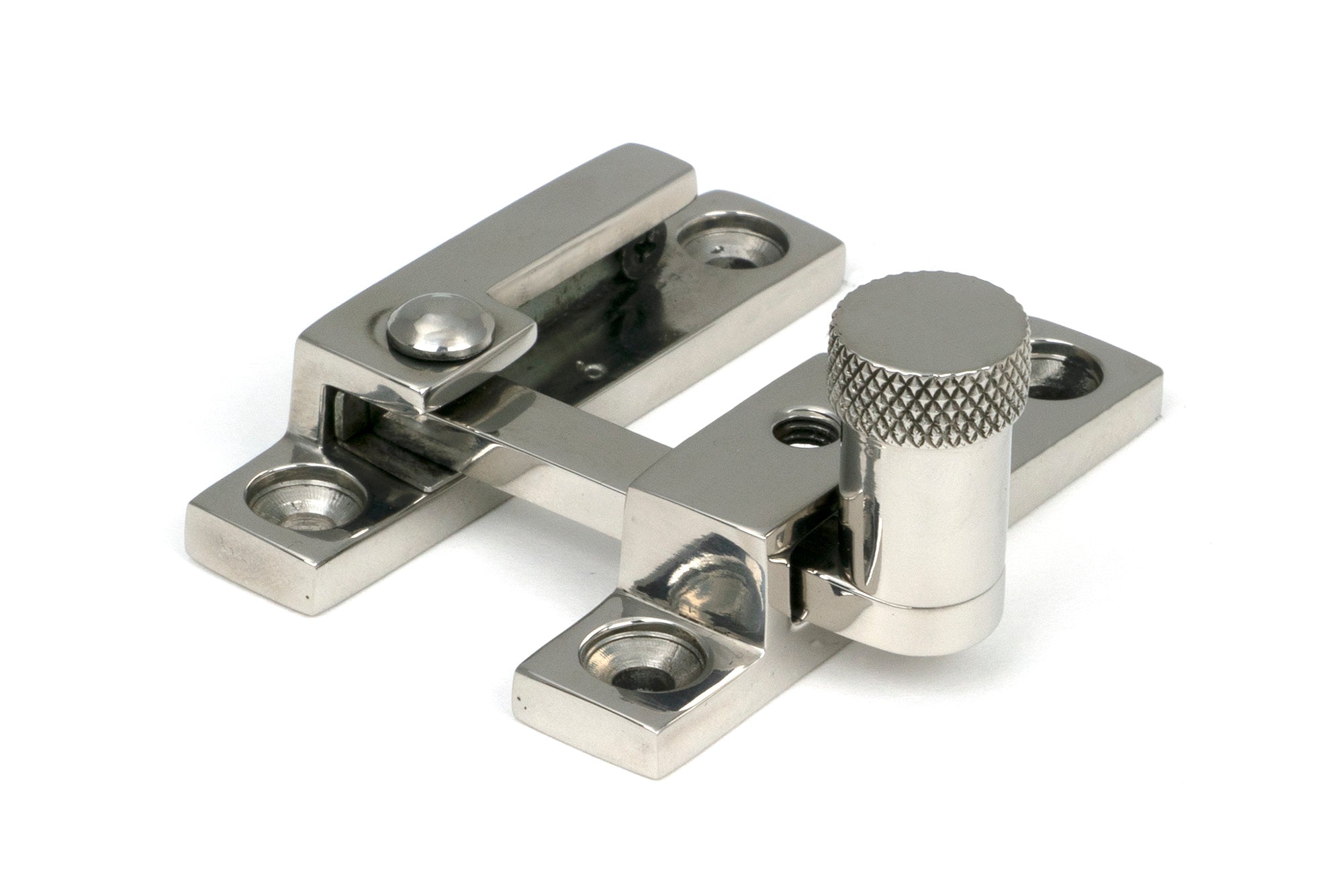 Polished Marine SS (316) Brompton Quadrant Fastener - Narrow