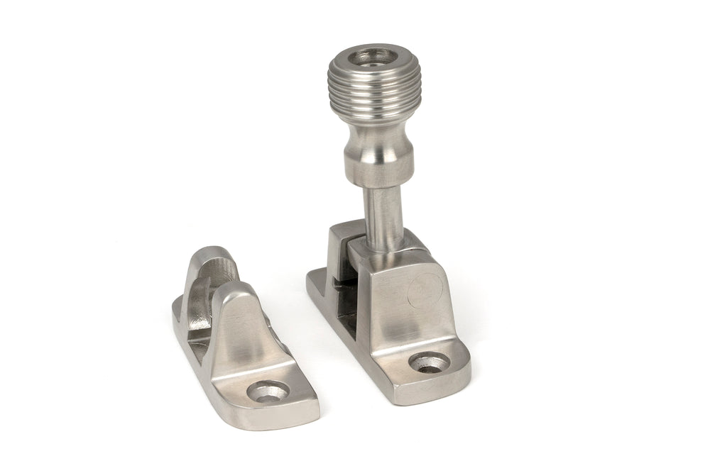 Satin Marine SS (316) Beehive Brighton Fastener (Radiused)