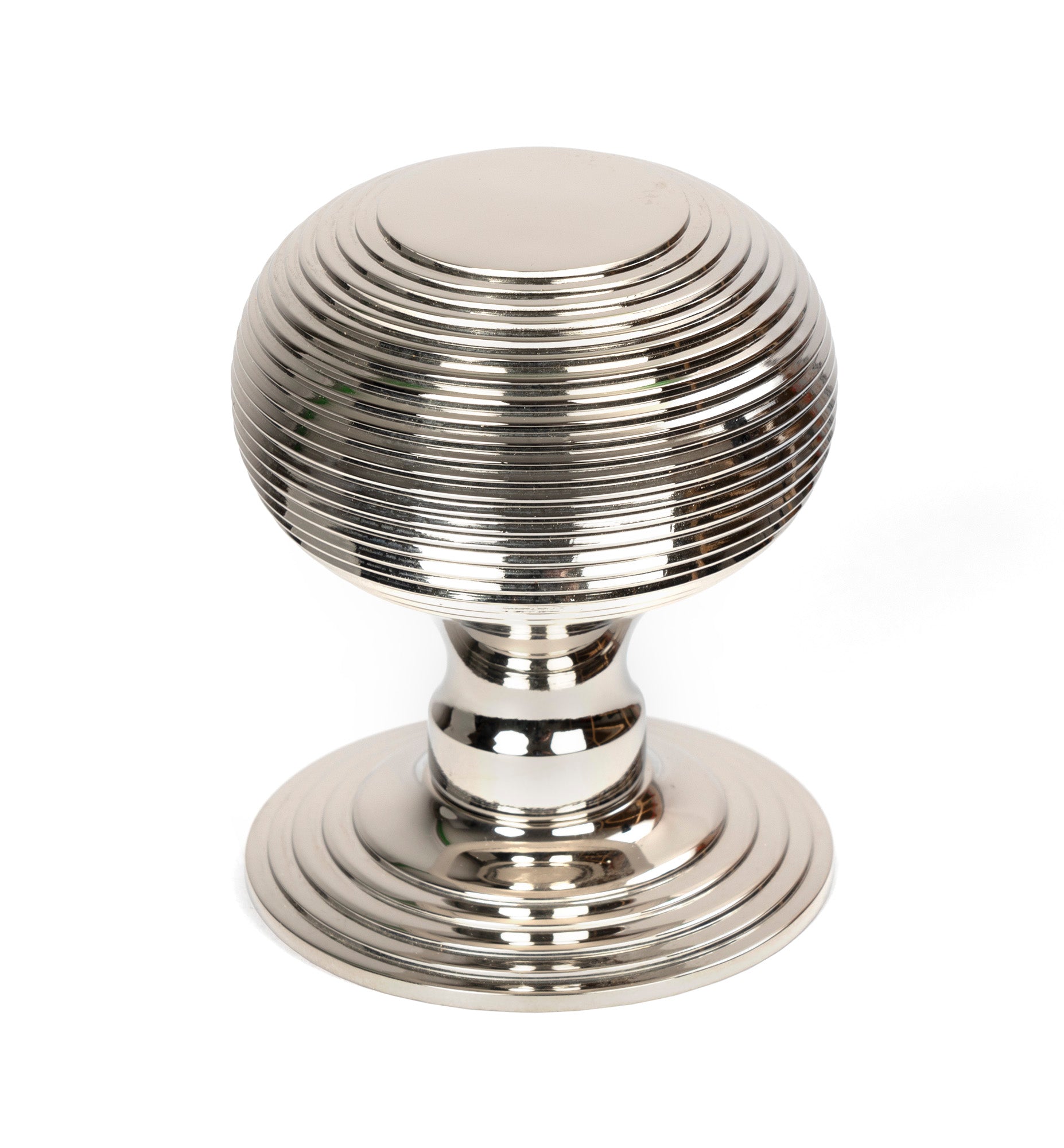 Polished Nickel Beehive Centre Door Knob