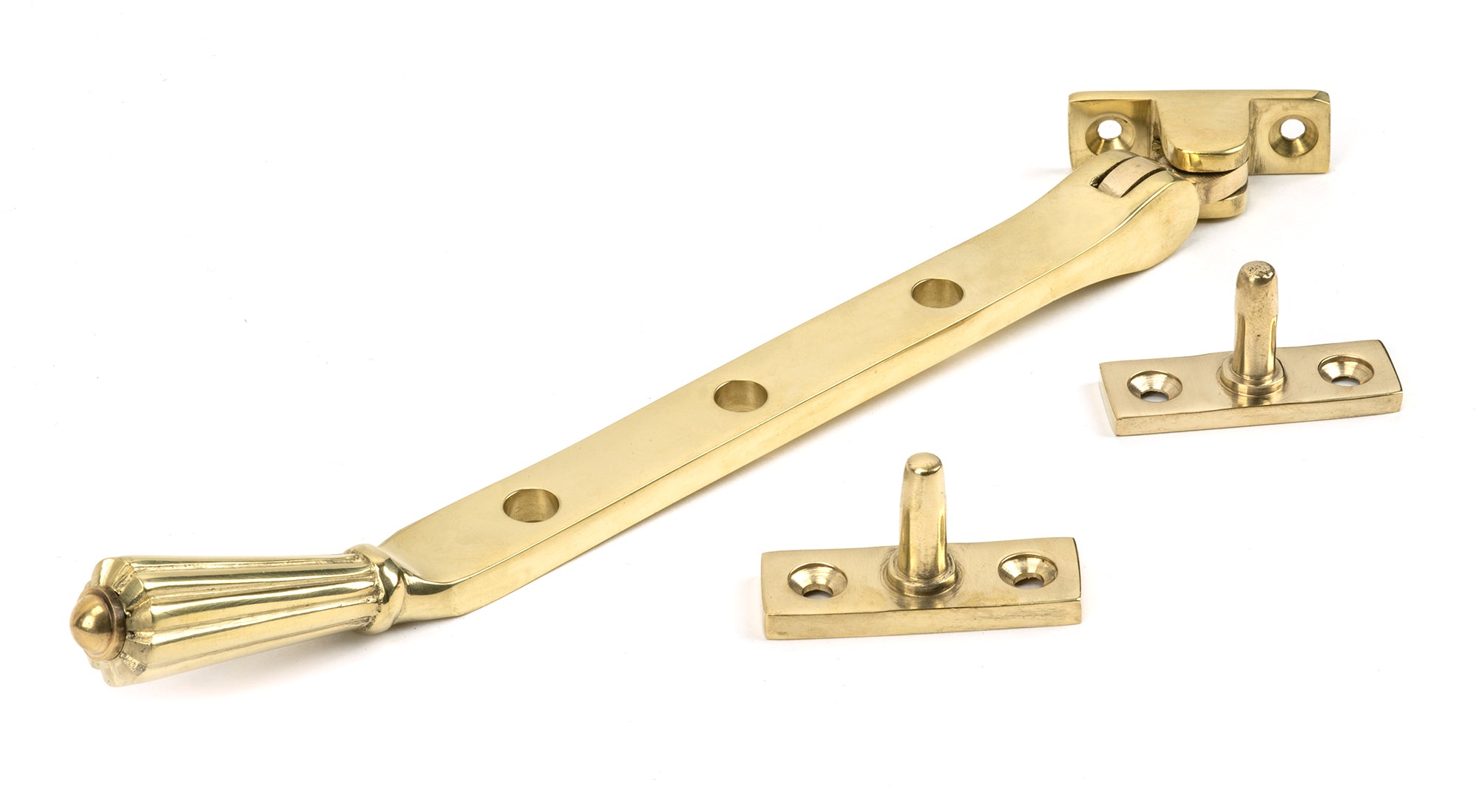 Polished Brass 8" Hinton Stay