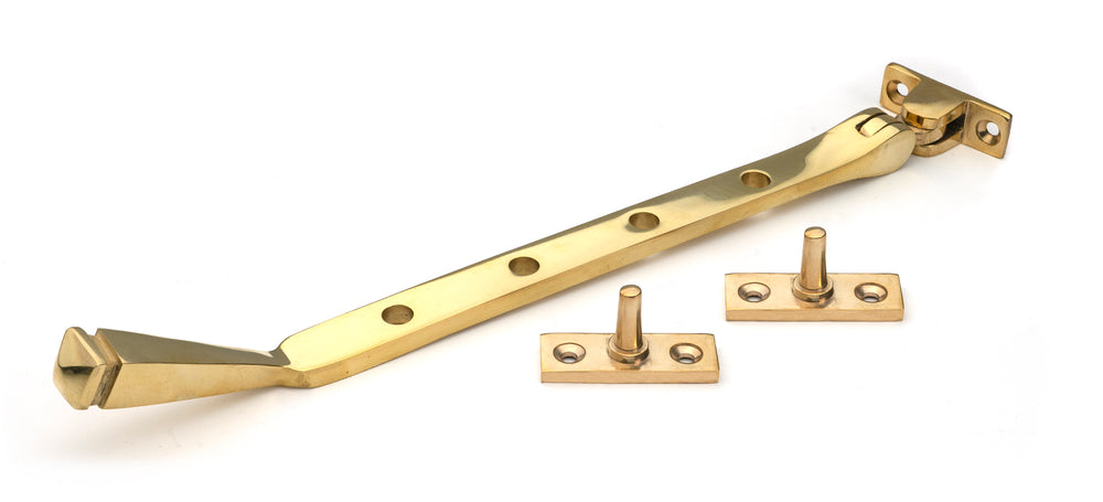 Polished Brass 10" Avon Stay