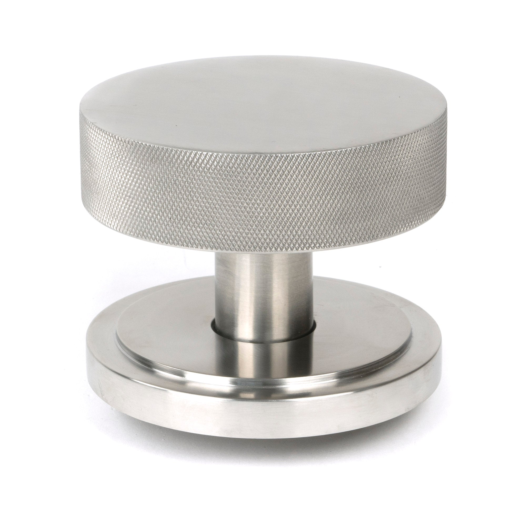 Satin Marine SS (316) Brompton Centre Door Knob (Art Deco)