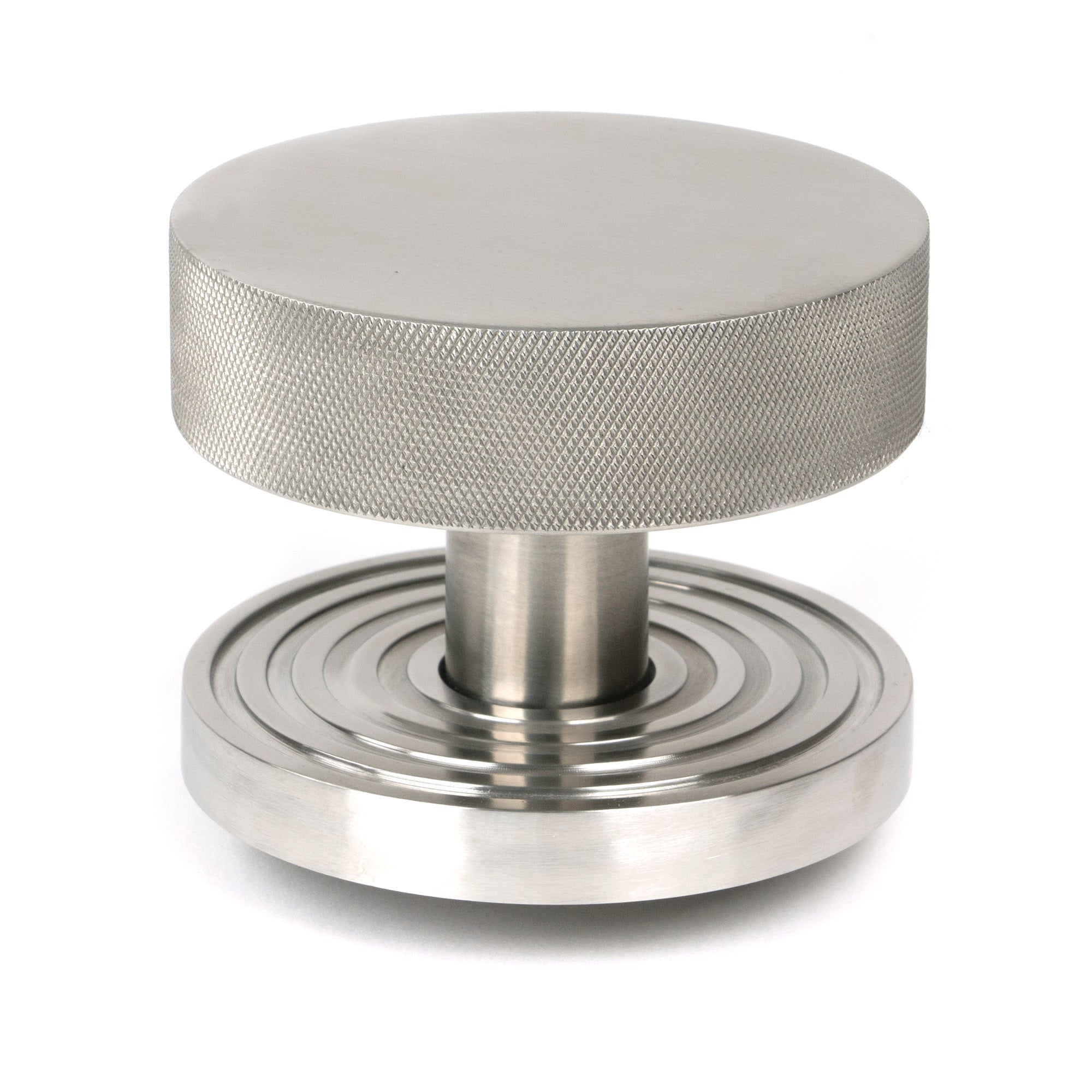 Satin Marine SS (316) Brompton Centre Door Knob (Beehive)