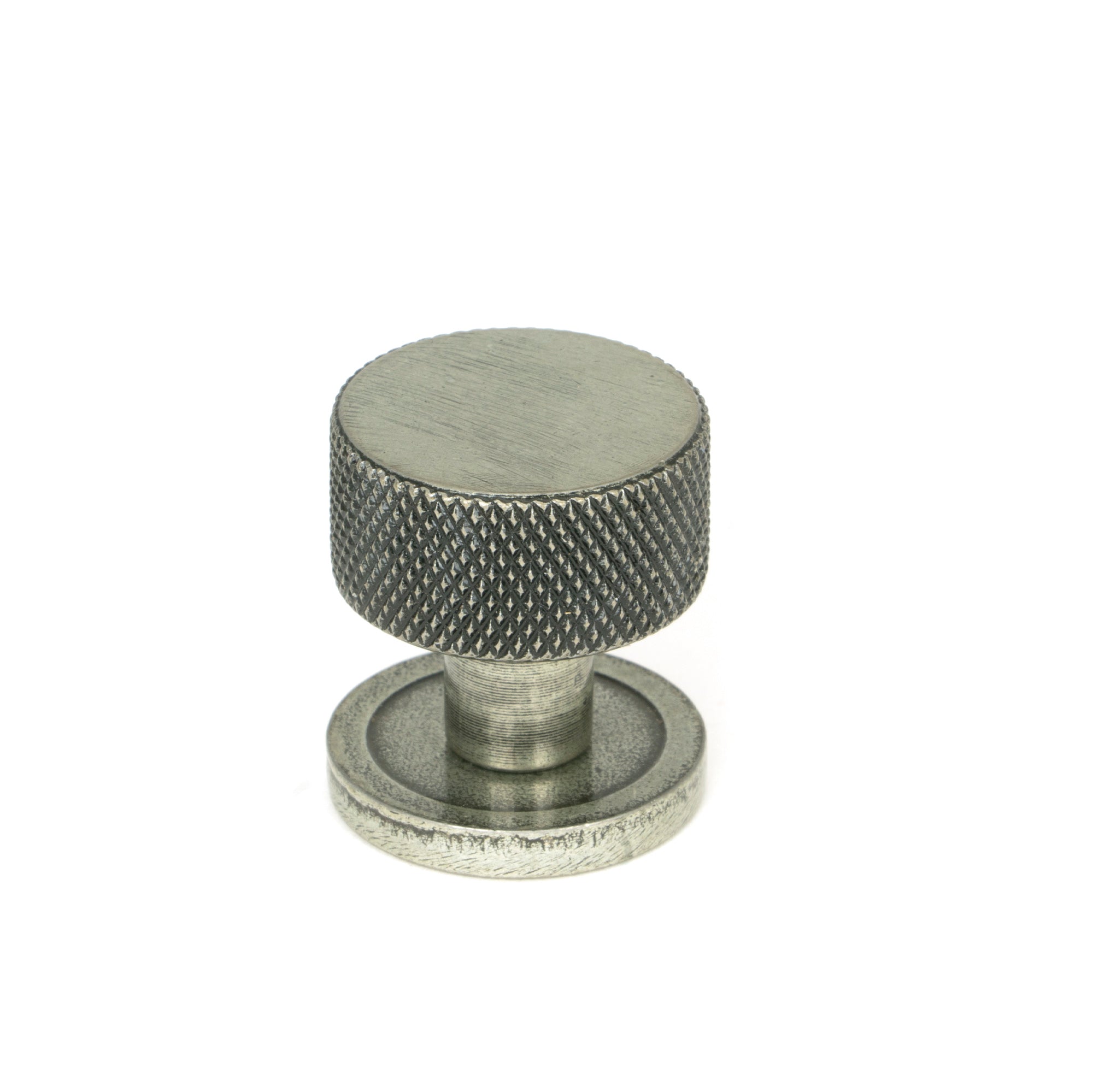 Pewter Brompton Cabinet Knob - 25mm (Plain)