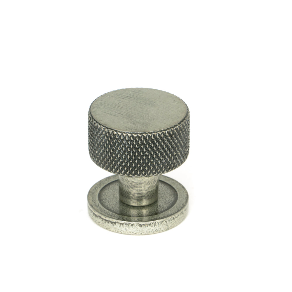 Pewter Brompton Cabinet Knob - 25mm (Plain)