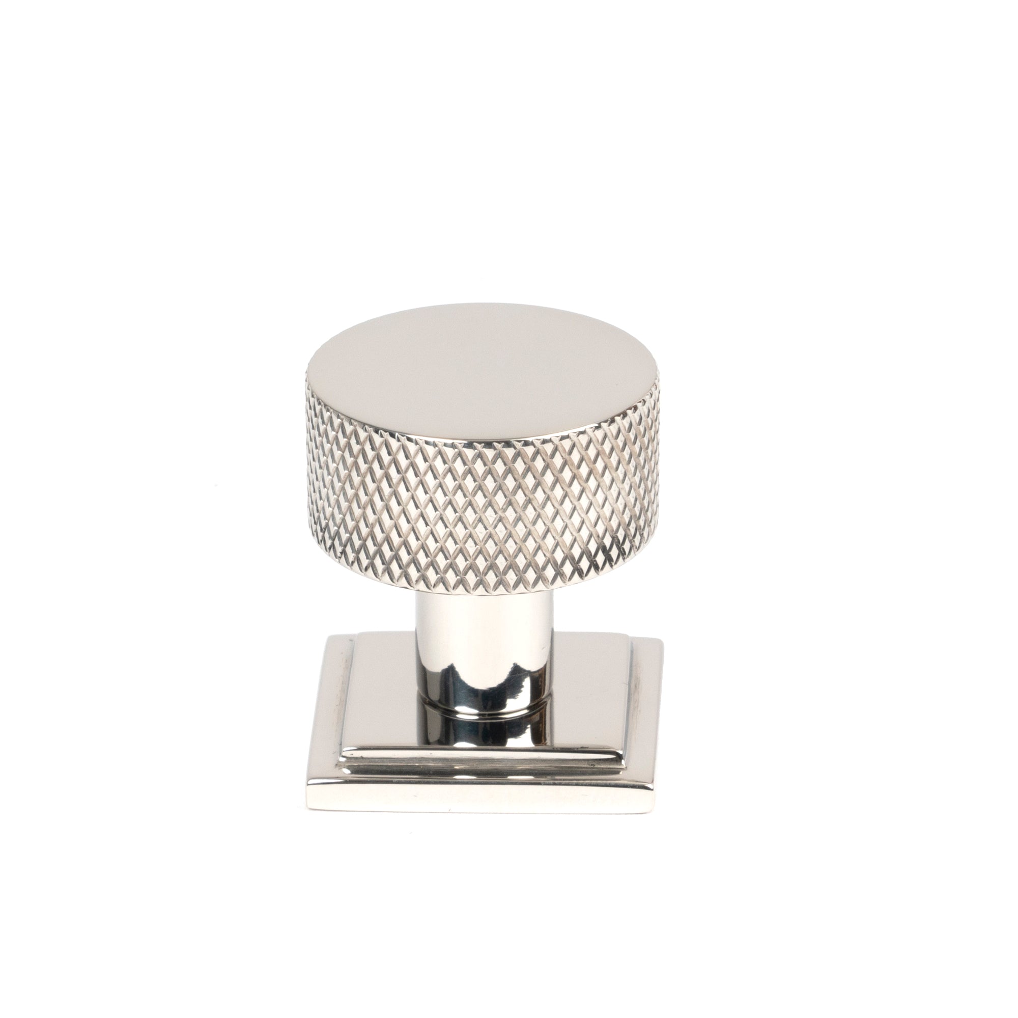 Polished SS (304) Brompton Cabinet Knob - 25mm (Square)