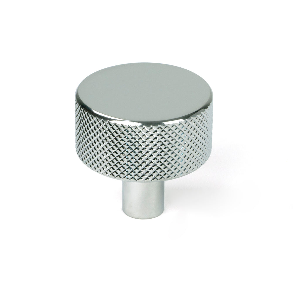 Polished Chrome Brompton Cabinet Knob - 32mm (No rose)