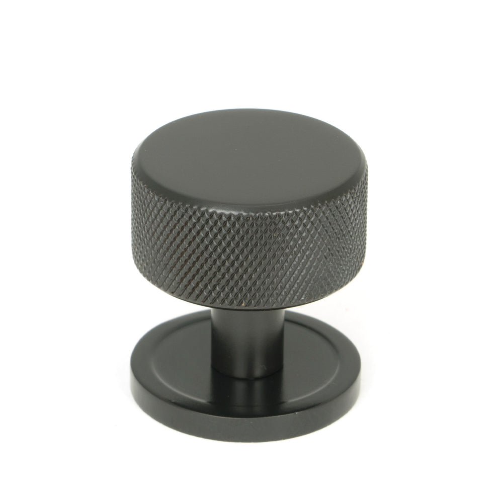 Aged Bronze Brompton Cabinet Knob - 32mm (Plain)