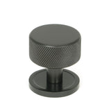 Aged Bronze Brompton Cabinet Knob - 32mm (Plain)