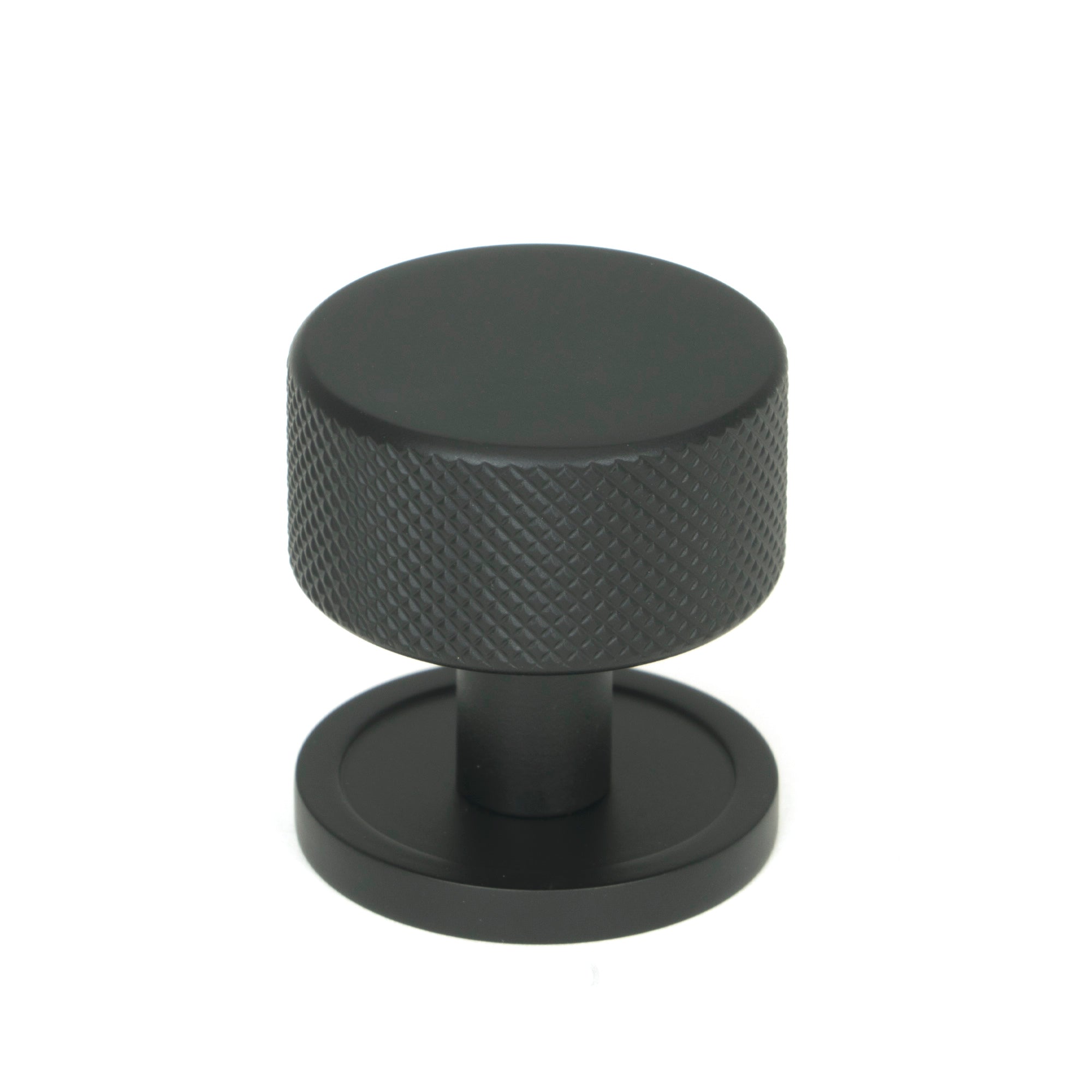 Matt Black Brompton Cabinet Knob - 32mm (Plain)