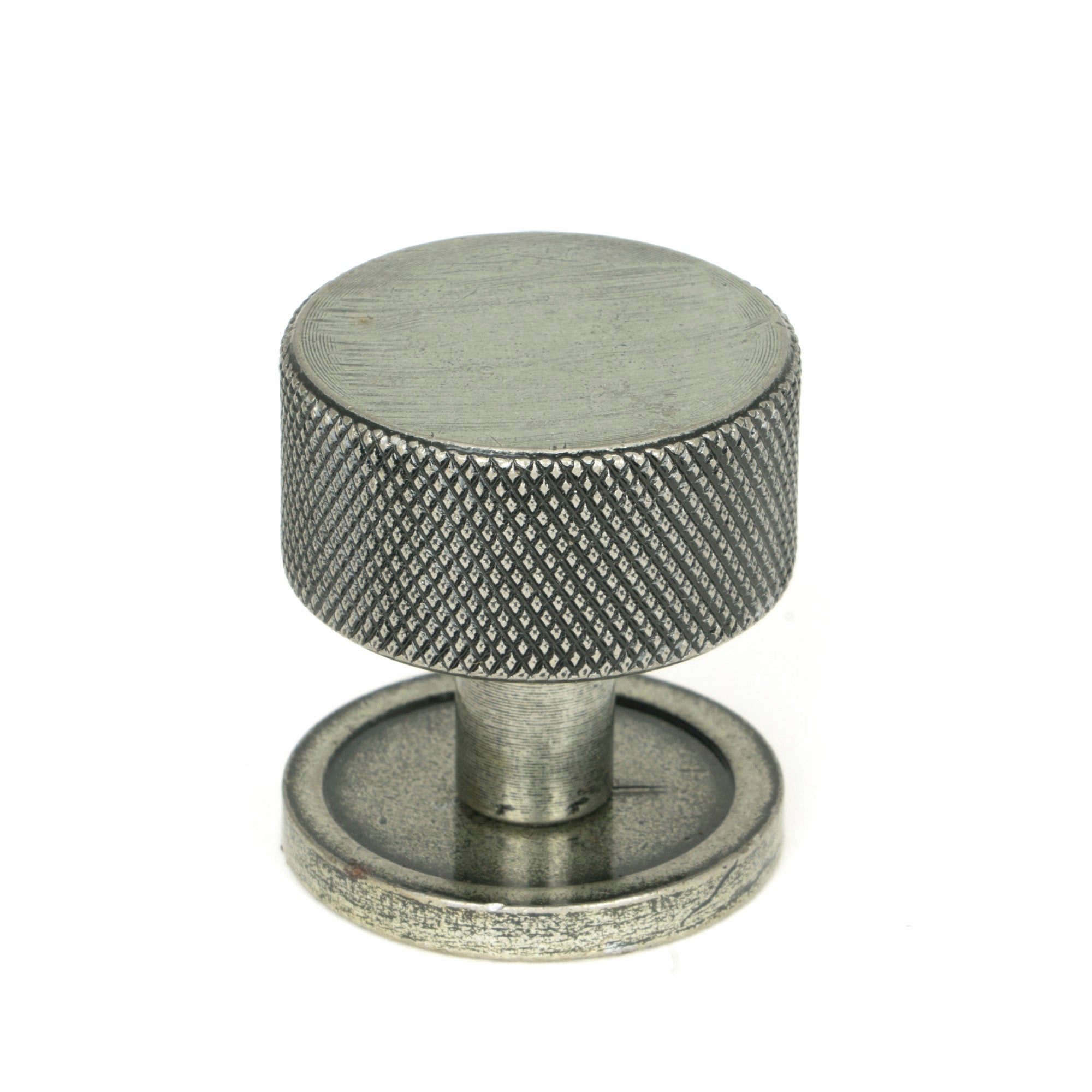 Pewter Brompton Cabinet Knob - 32mm (Plain)
