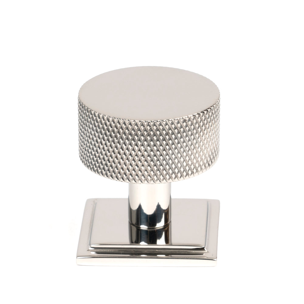 Polished SS (304) Brompton Cabinet Knob - 32mm (Square)