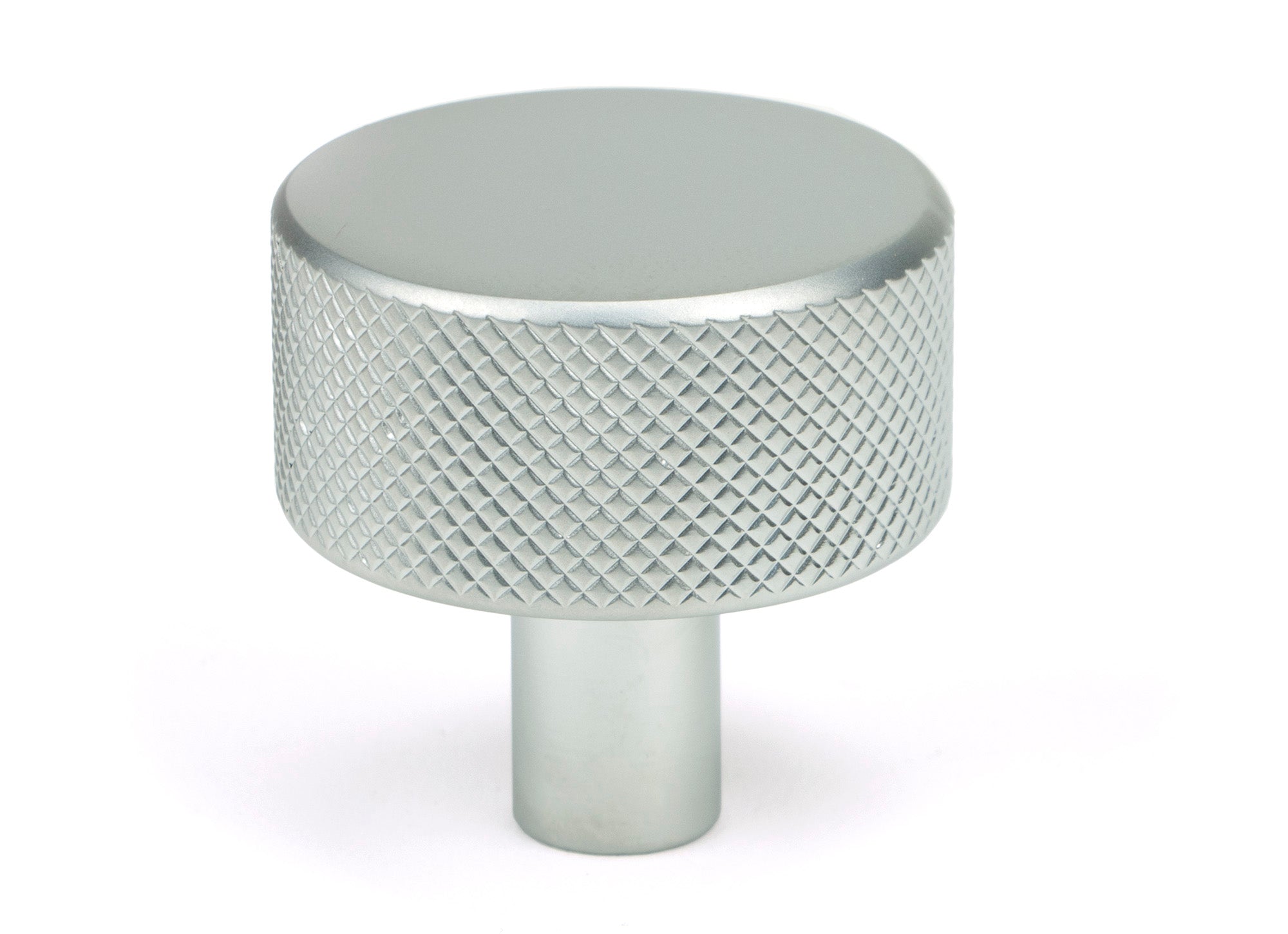 Satin Chrome Brompton Cabinet Knob - 32mm (No rose)