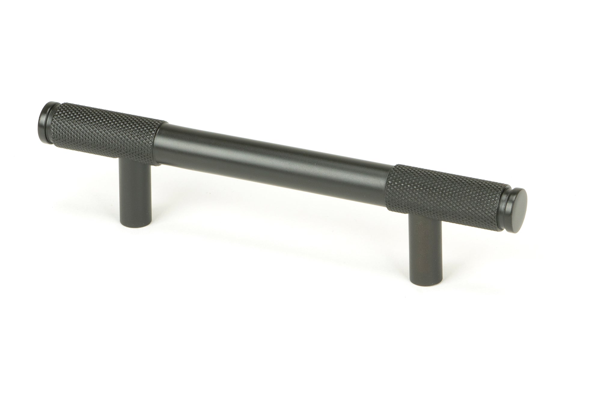 Aged Bronze Half Brompton Pull Handle - Small