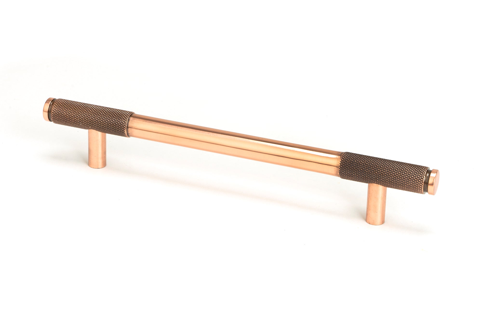 Polished Bronze Half Brompton Pull Handle - Medium