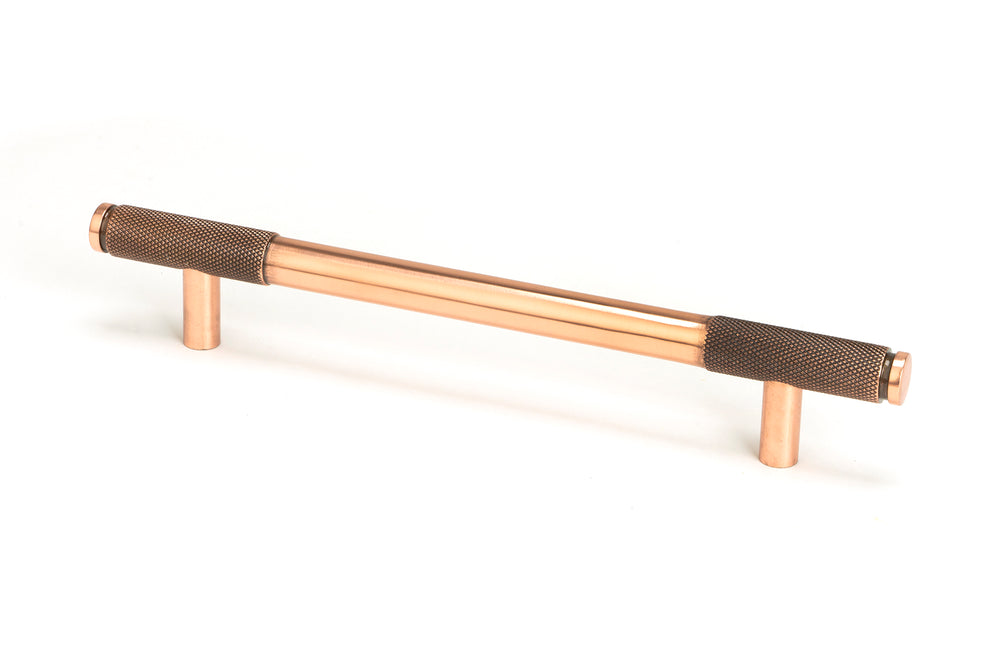 Polished Bronze Half Brompton Pull Handle - Medium