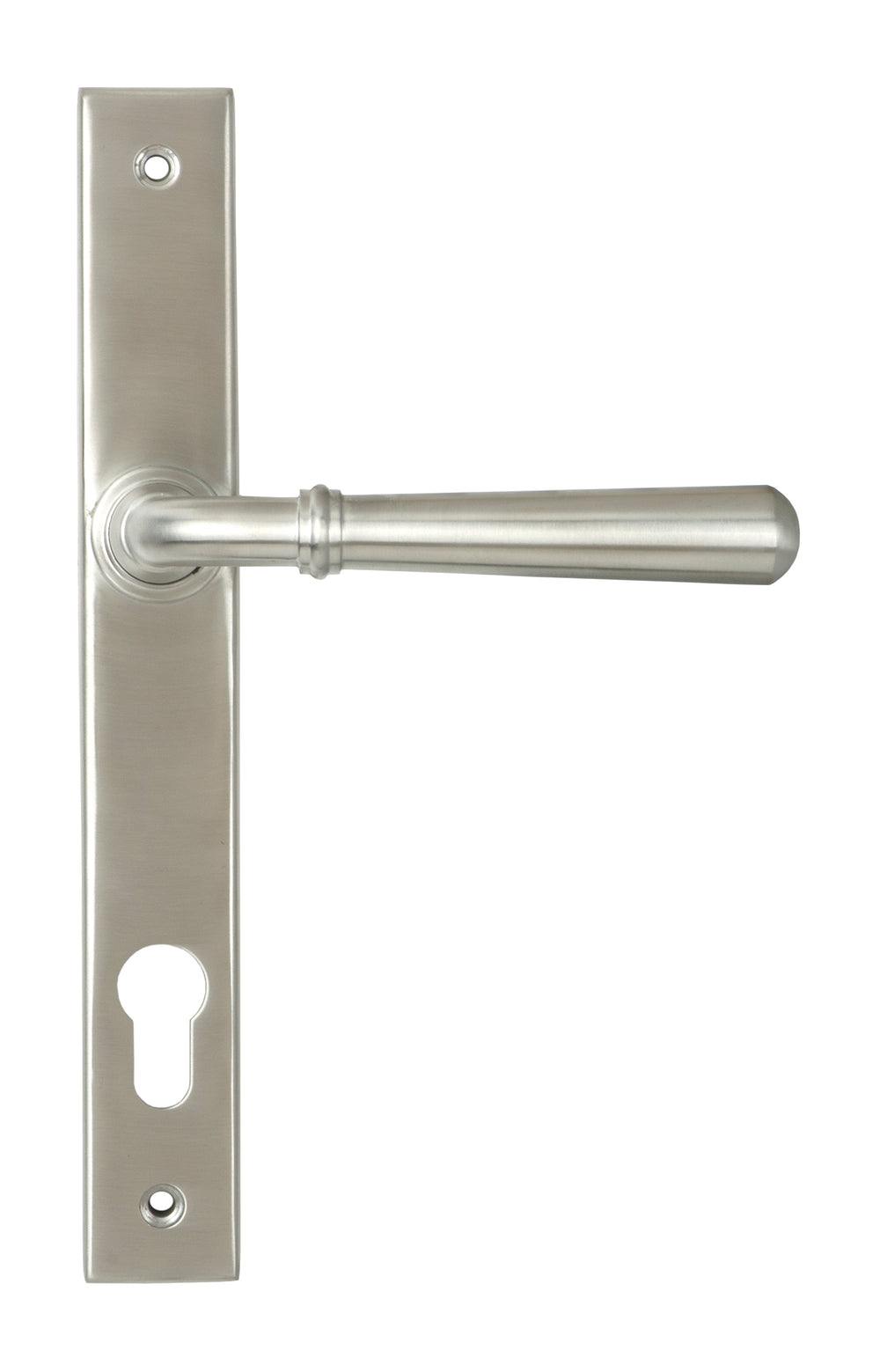 Satin Marine SS (316) Newbury Slimline Lever Espag. Lock Set