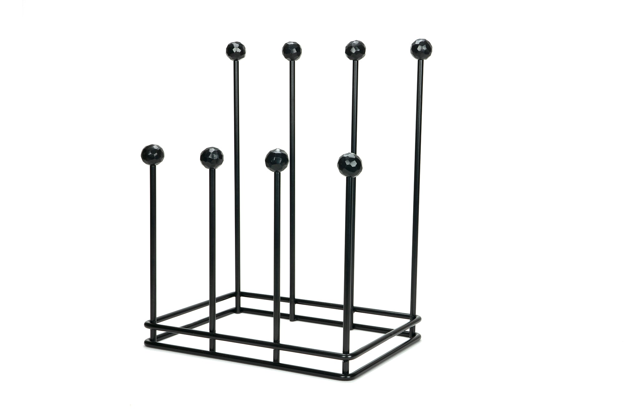 Matt Black Four Pair Boot Rack