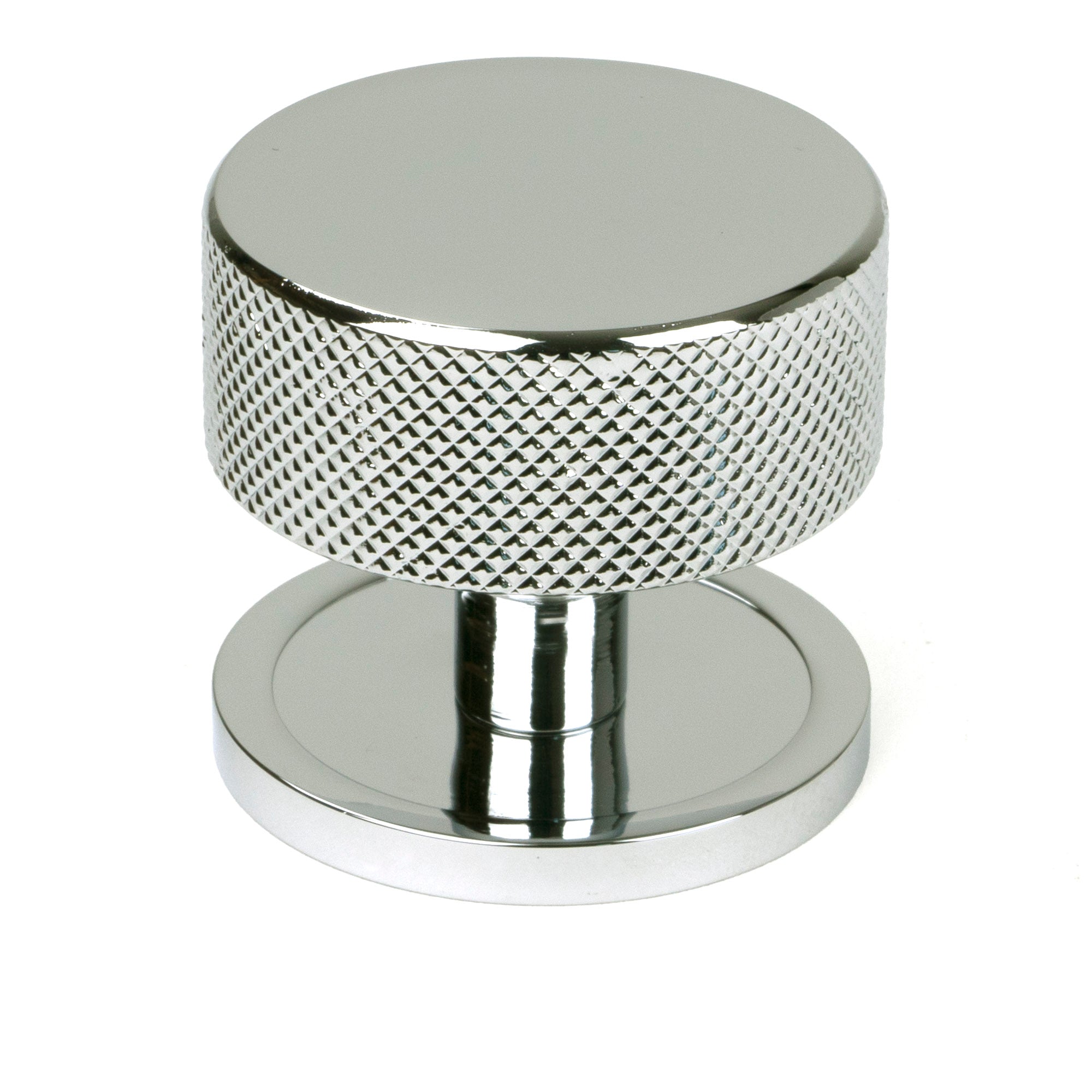 Polished Chrome Brompton Cabinet Knob - 38mm (Plain)