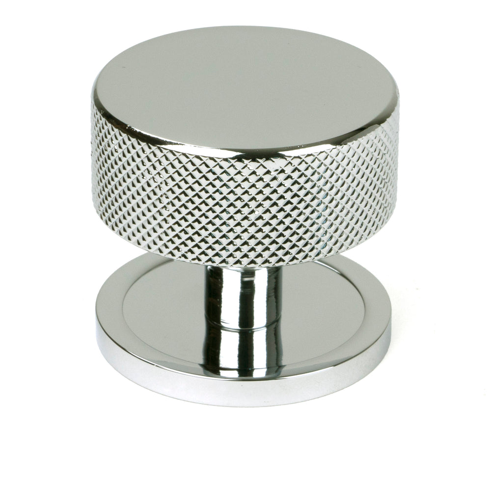 Polished Chrome Brompton Cabinet Knob - 38mm (Plain)
