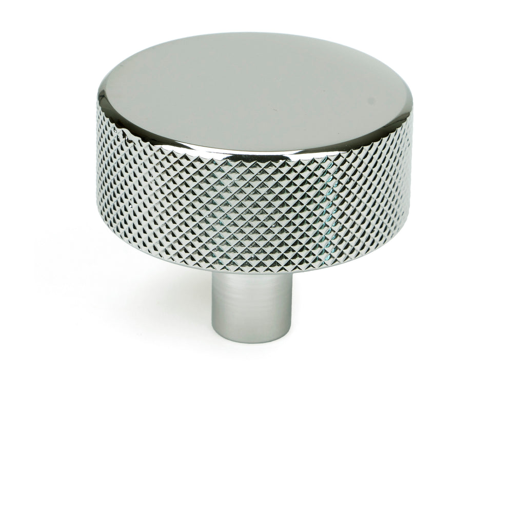 Polished Chrome Brompton Cabinet Knob - 38mm (No rose)