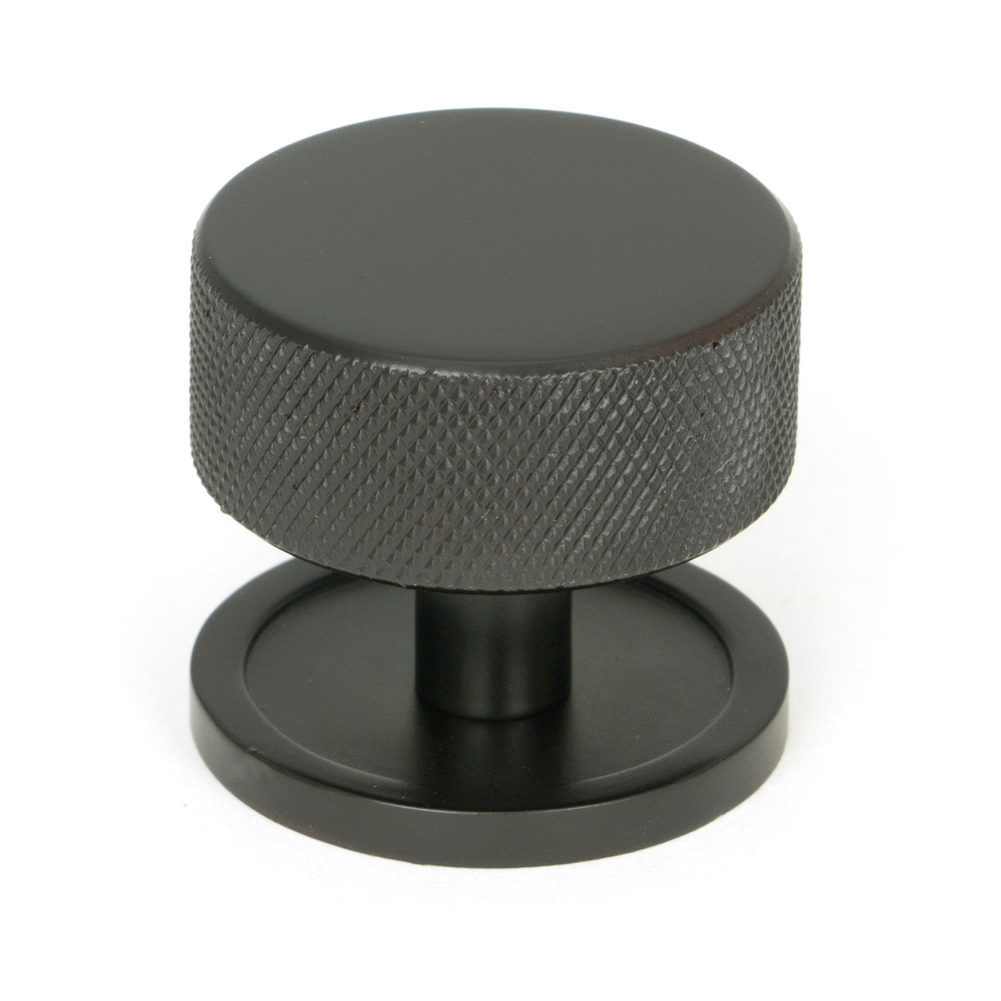 Aged Bronze Brompton Cabinet Knob - 38mm (Plain)