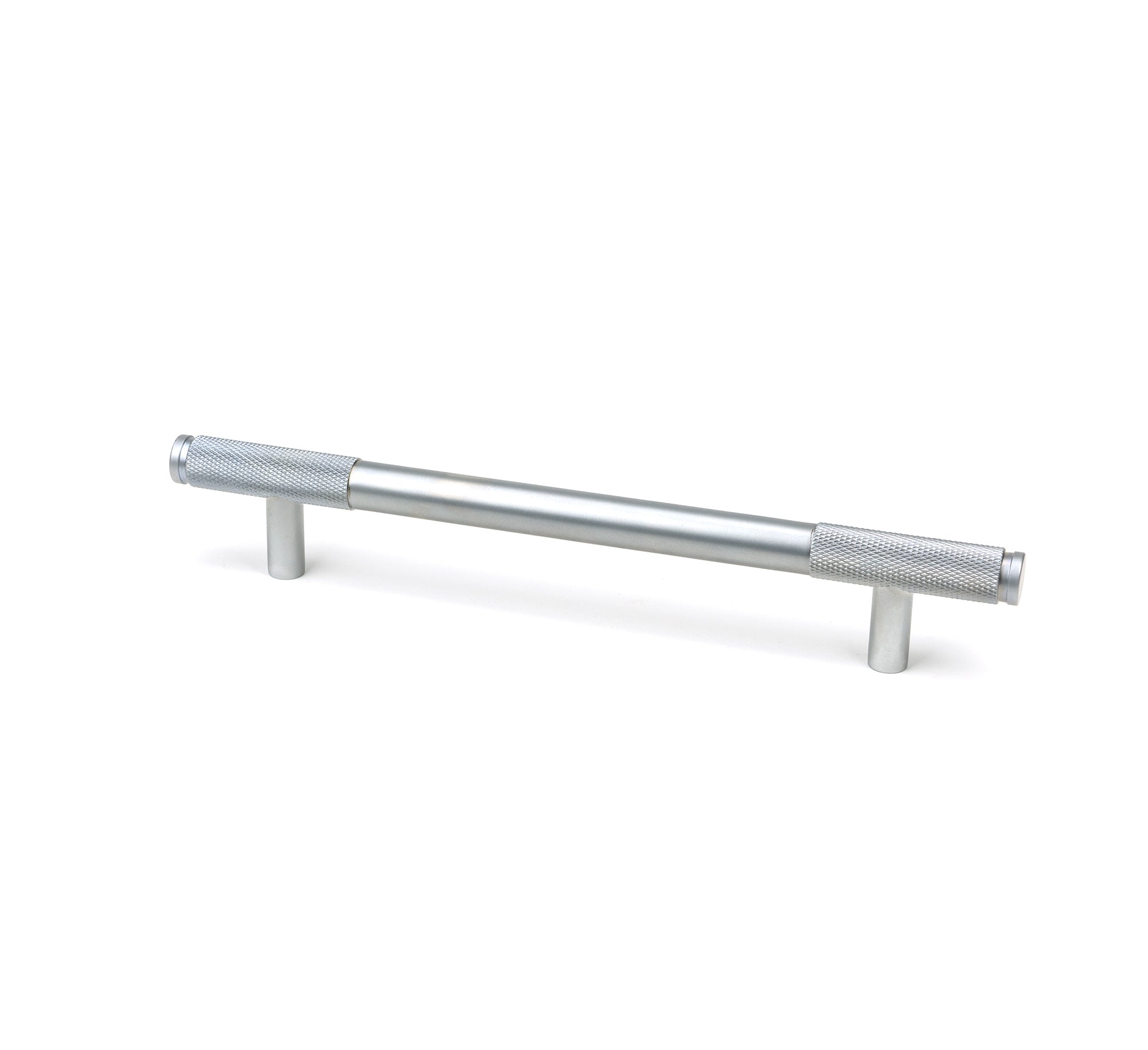 Satin Chrome Half Brompton Pull Handle - Medium