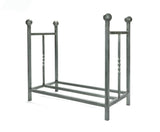 Pewter Rectangular Log Holder